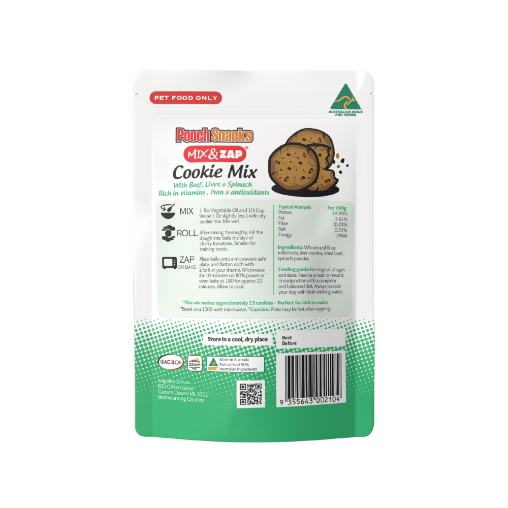 Pooch Snacks Cookie Mix